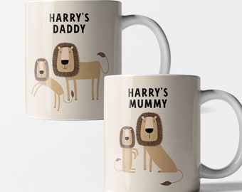 Personalised Mummy and Daddy Mugs Mum and Dad Mug Set Mum To Be Dad To Be Mug Parents To Be Mummy Mug Daddy Mug New Parents,Baby Shower Gift