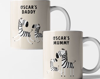 Personalised Mummy and Daddy Mugs Mum and Dad Mug Set Mum To Be Dad To Be Mug Parents To Be Mummy Mug Daddy Mug New Parents,Baby Shower Gift