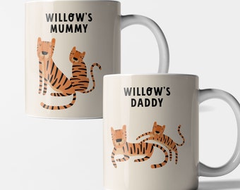 Personalised Mummy and Daddy Mugs Mum and Dad Mug Set Mum To Be Dad To Be Mug Parents To Be Mummy Mug Daddy Mug New Parents,Baby Shower Gift