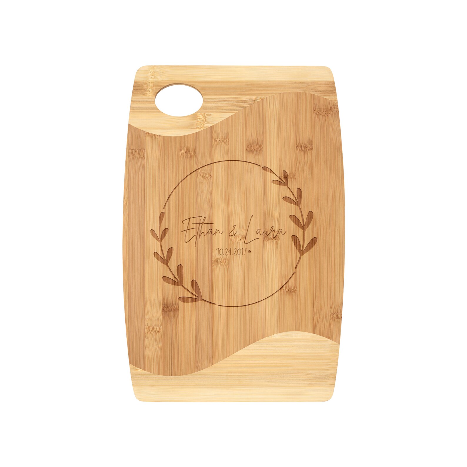 etsy bamboo cutting board