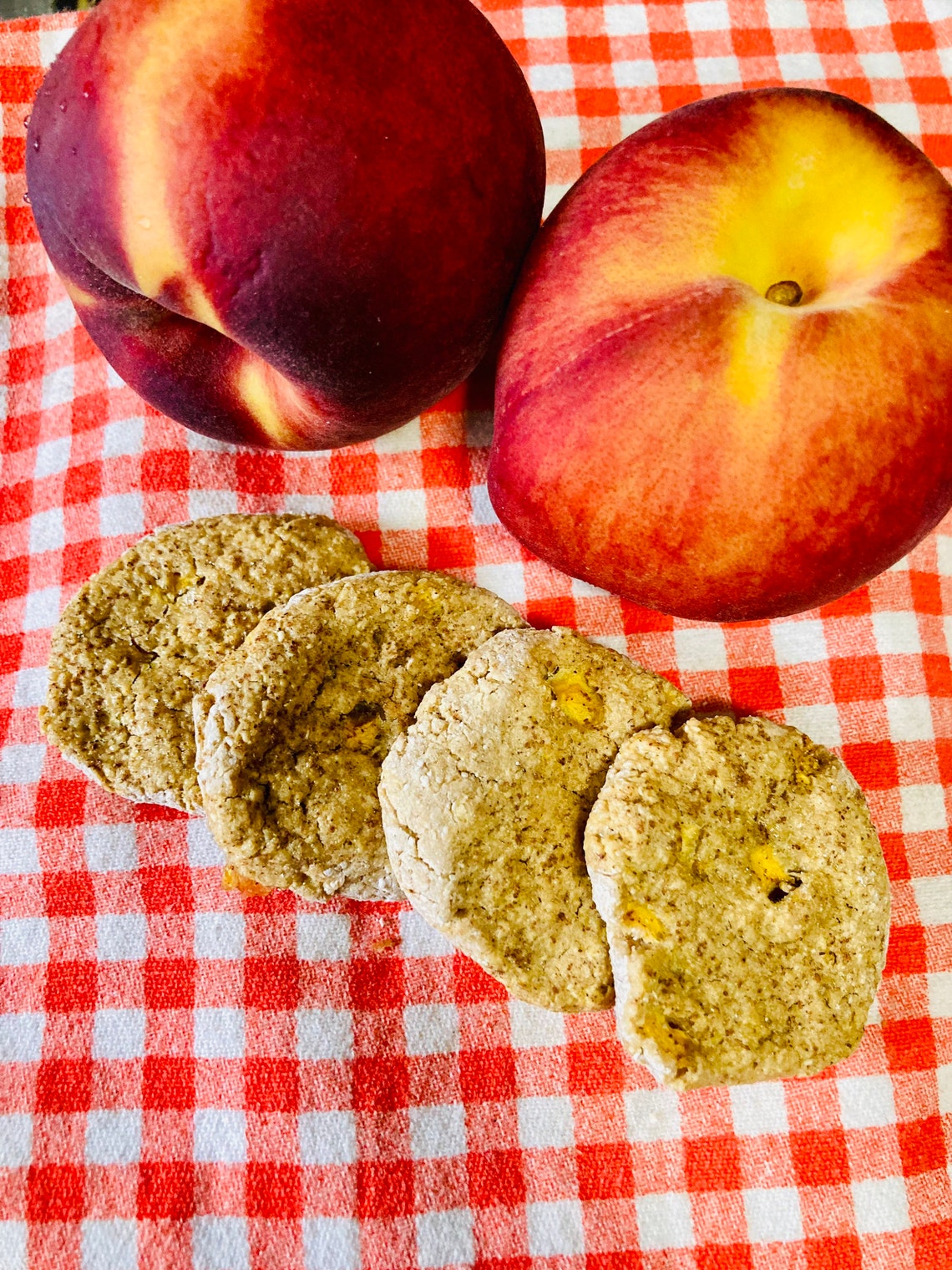 Pfirsich Gobbler Cookie für Hunde Etsy