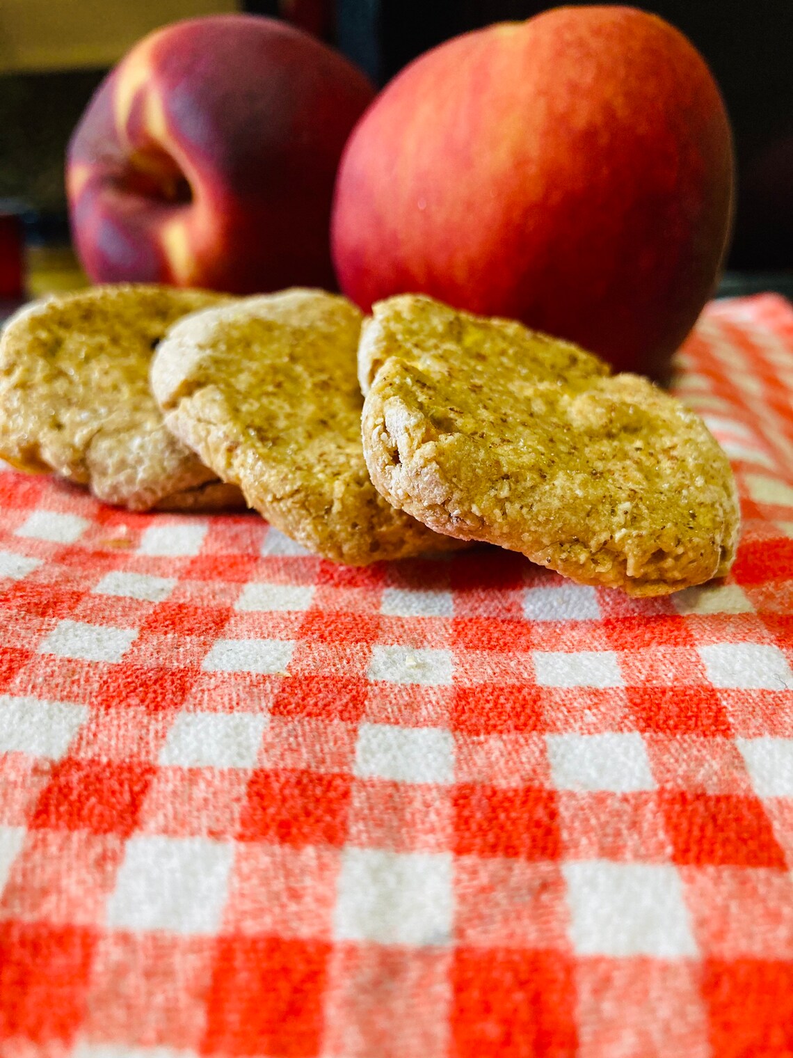 Pfirsich Gobbler Cookie für Hunde Etsy