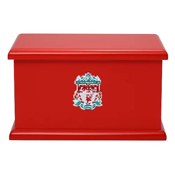 Liverpool Ashes Box Craft Crematie Keepsake Urn Etsy