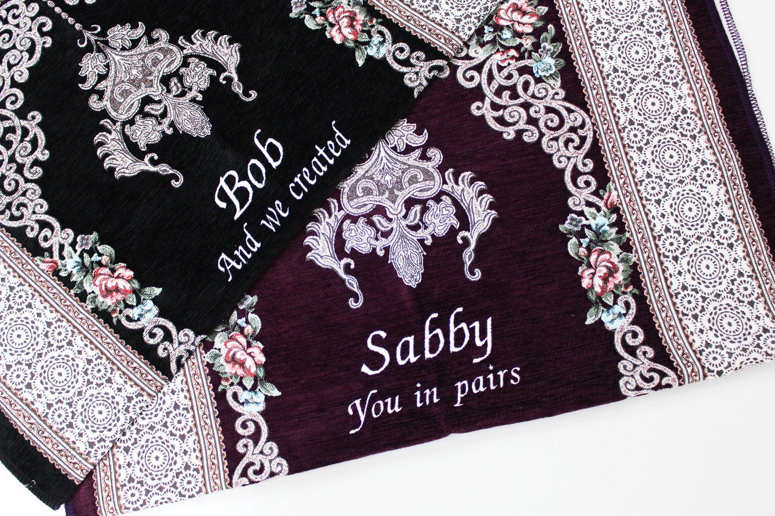 Personalised Couple Prayer Mat Personalized Prayer Mat Etsy