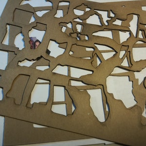 50 states photo map stencil for our wood 50 state maps-DIY kit