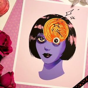 Uzumaki Illustration Print
