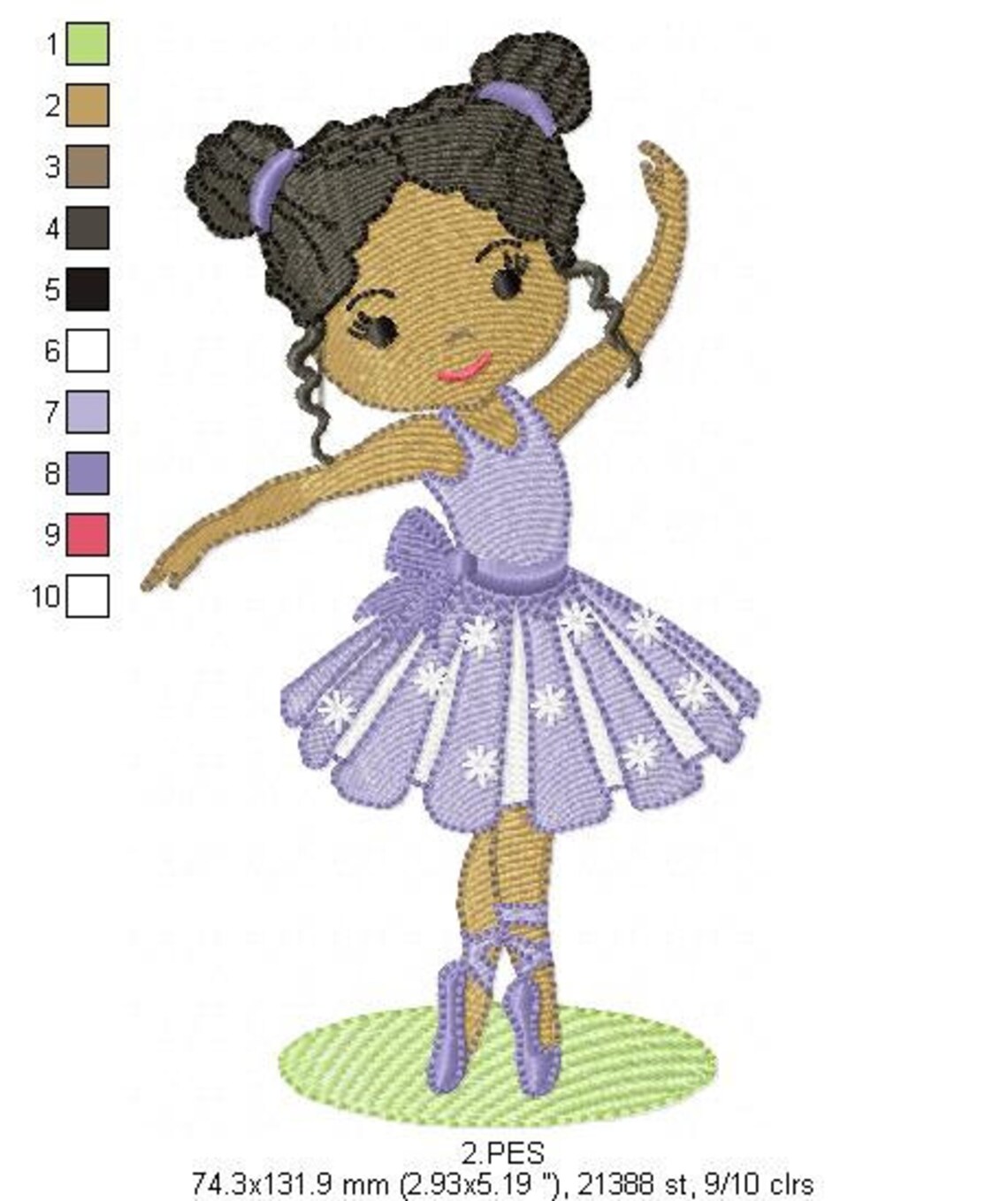 Ballerina machine embroidery designs girl embroidery  etsy Ballerina machine embroidery designs girl embroidery  etsy