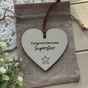 Congratulations Superstar, Well Done Gift, Congratulations Gift, You Did It, Proud Of You, Congratulations Keepsake, New Job, You Passed