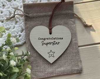 Congratulations Superstar, Well Done Gift, Congratulations Gift, You Did It, Proud Of You, Congratulations Keepsake, New Job, You Passed