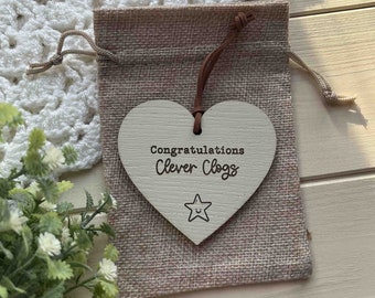 Congratulations Clever Clogs, Well Done Gift, Congratulations Gift, You Did It, Proud Of You, Congratulations Keepsake, New Job, You Passed