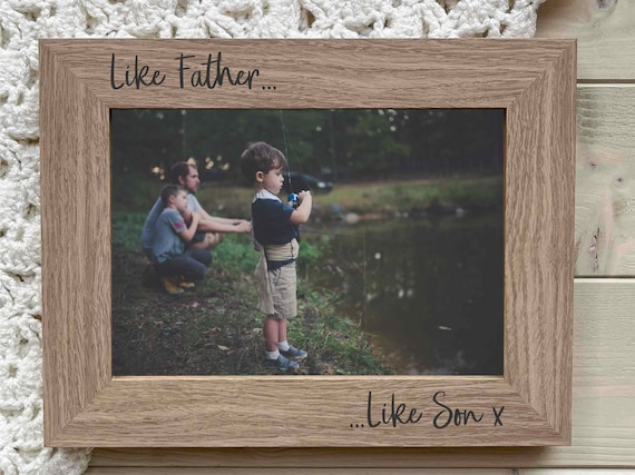 Father son hotsell picture frame