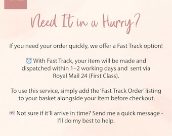 Fast Track Order