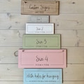 Any text custom wooden Signs, Personalised sign, wooden labels, organisation tags, custom engraved sign, shop signs, hanging door sign
