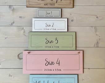Any text custom wooden Signs, Personalised sign, wooden labels, organisation tags, custom engraved sign, shop signs, hanging door sign