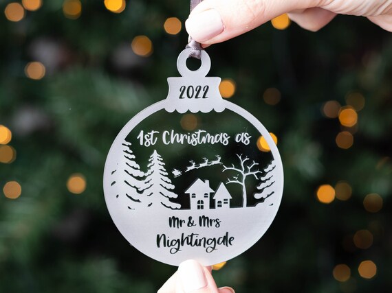 1st christmas sales wedding