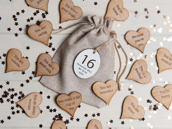 16th Birthday Gifts, 16th birthday gifts for girls, 16th birthday gifts for boys, 16 Reasons Why I We Love You, 16th Milestone Gift,