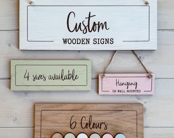 Custom sign, personalised sign, wooden sign, door sign, play sign, no cold callers, door sign, office sign, labels, tags, parcel, shop sign