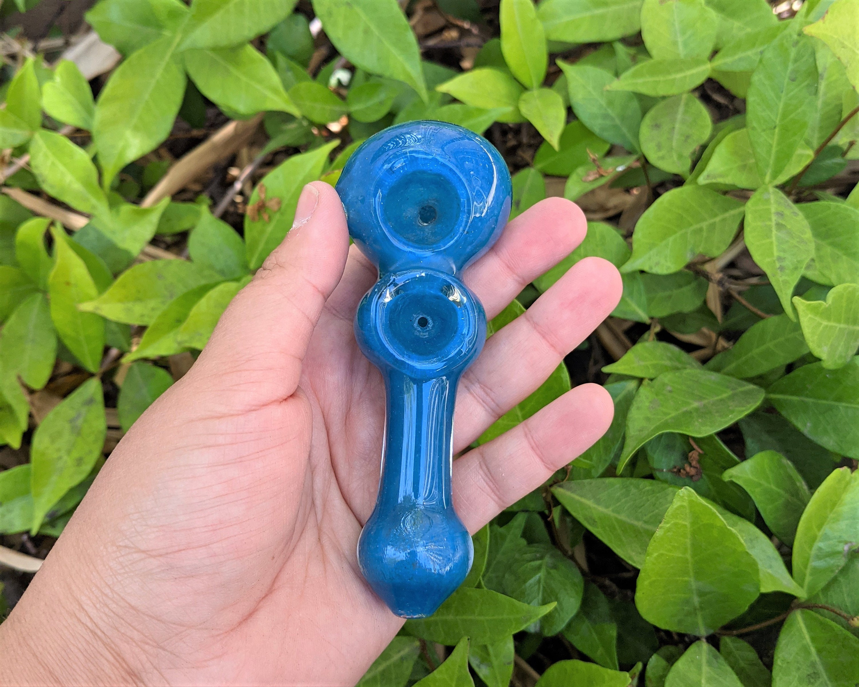 2 Bowl Glass Pipes Etsy