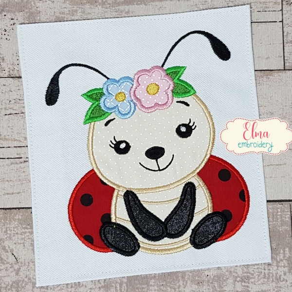 Ladybug Applique - Etsy
