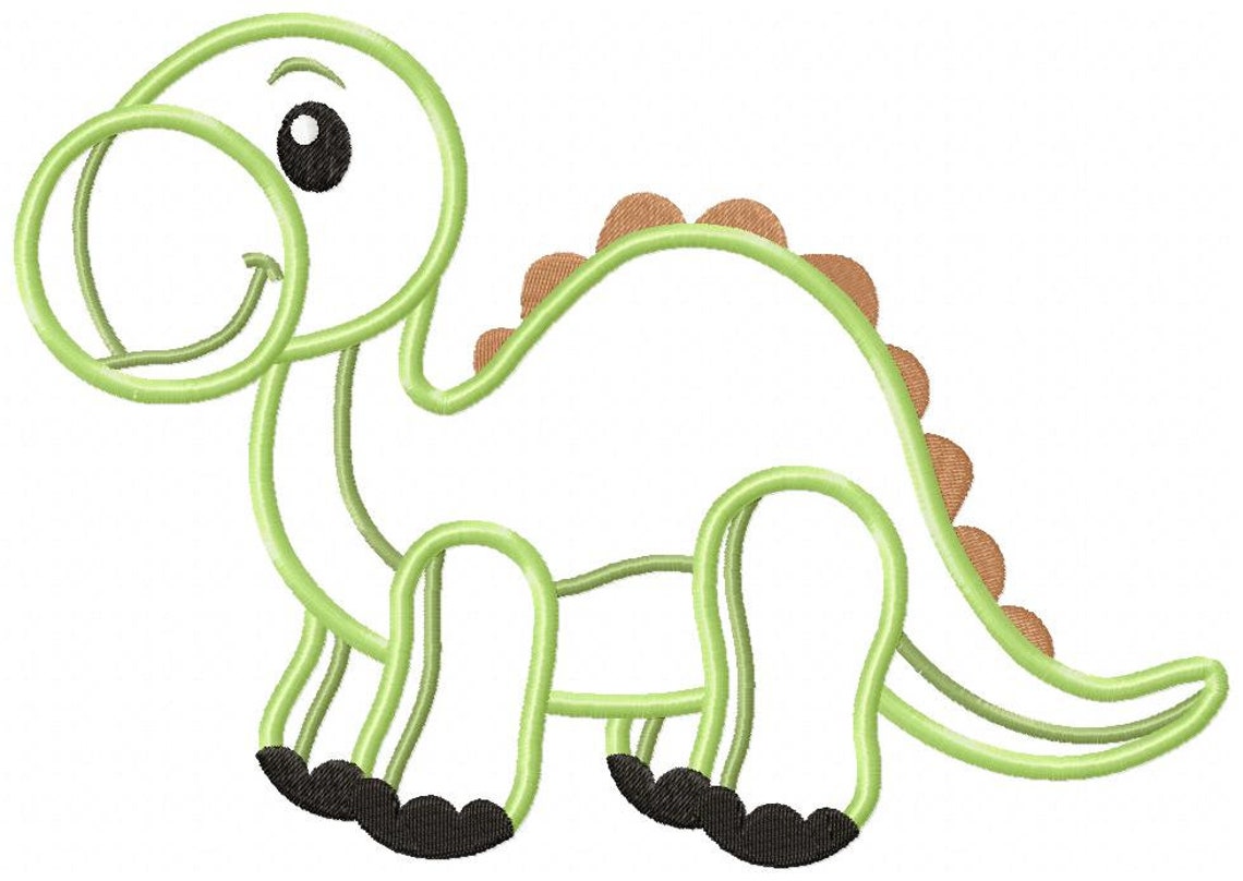 Cute dinosaur boy machine embroidery design applique  etsy Cute dinosaur boy machine embroidery design applique  etsy