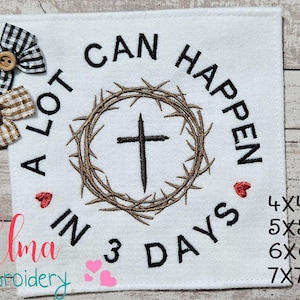 Crown of Thorns Embroidery Design: Religious Fill Stitch (Digital Download)
