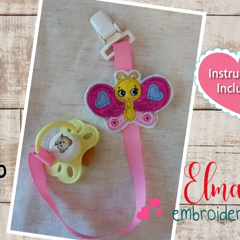 In the Hoop Pacifier - Etsy