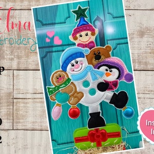 Christmas Tree Applique: ITH Machine Embroidery Design (Instructions Included)