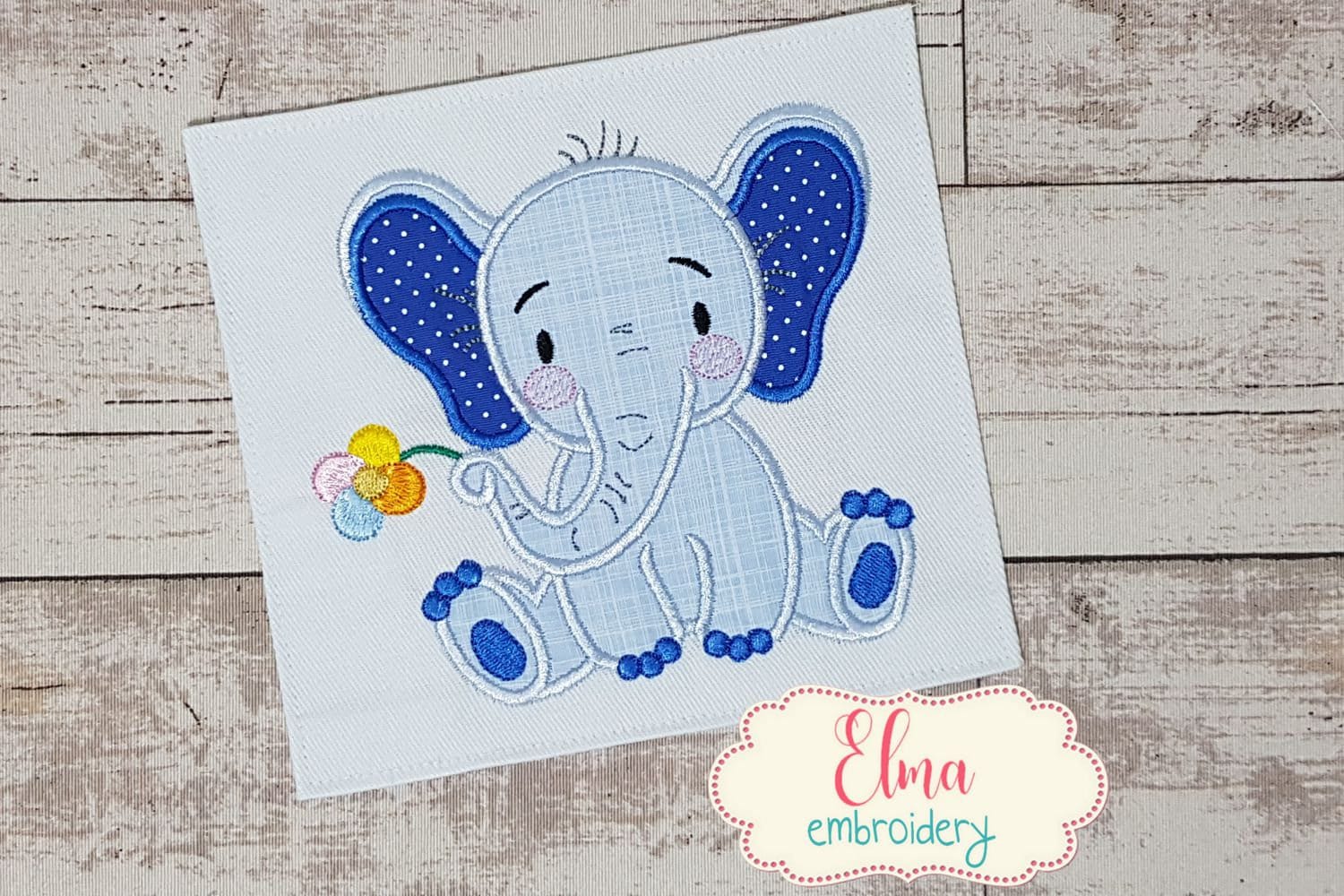 Elephant boy machine embroidery design applique embroidery  etsy
