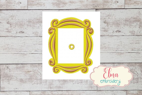 Friends Door Frame Friends Embroidery Fill Stitch 2x2 | Etsy