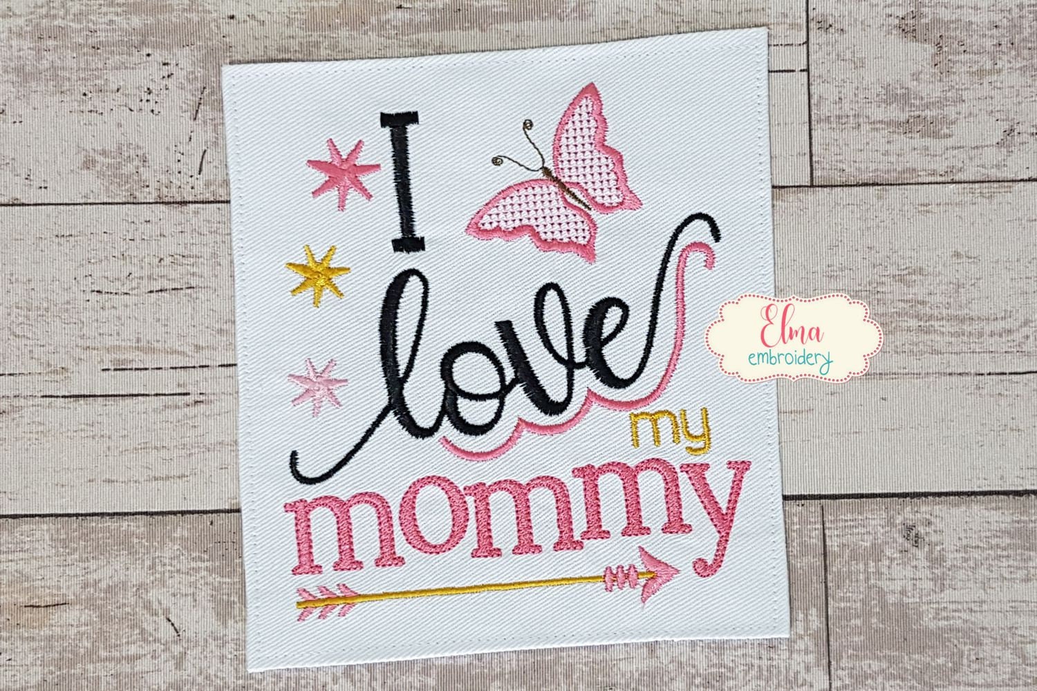 I love my mommy fill stitch embroidery 4x4 5x5 6x6 mom  etsy I love my mommy fill stitch embroidery 4x4 5x5 6x6 mom  etsy
