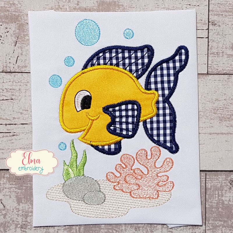 Fish Appliques - Etsy
