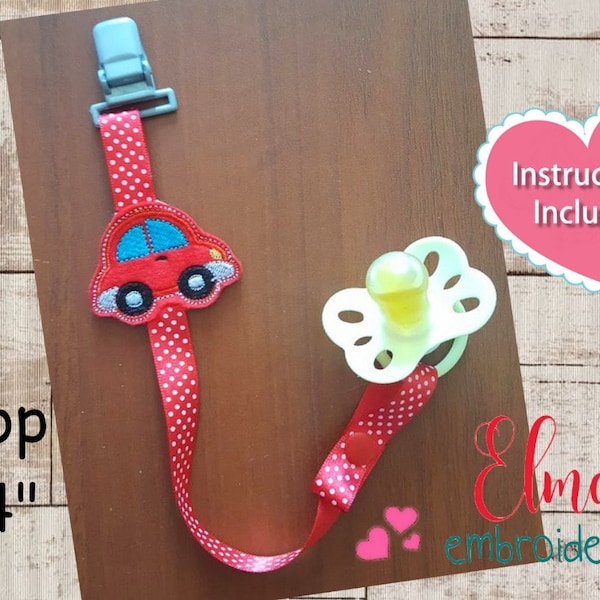 In the Hoop Pacifier - Etsy