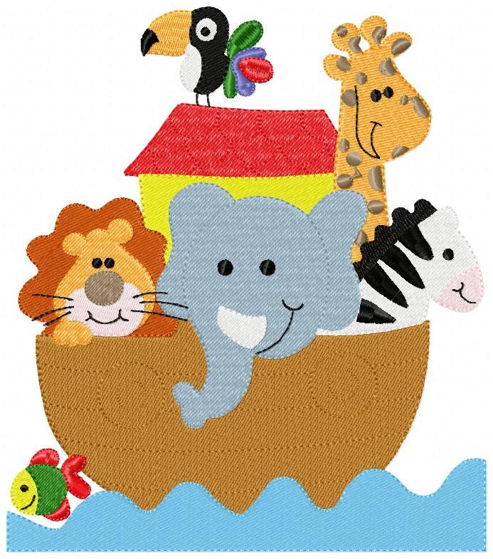 Noahs ark machine embroidery design fill stitch  etsy Noahs ark machine embroidery design fill stitch  etsy