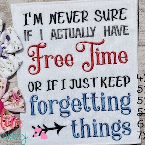 Sarcastic Embroidery, Funny Mom - 4x4 5x4 5x7 5x8 6x10 7x12 - Machine Embroidery Design - Fill Stitch - Funny Sayings - Mom Embroidery