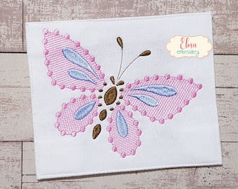 Zarte Schmetterling Stickdatei, Stickdatei
