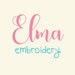 ElmaEmbroideryDesign store logo