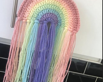 Crochet rainbow