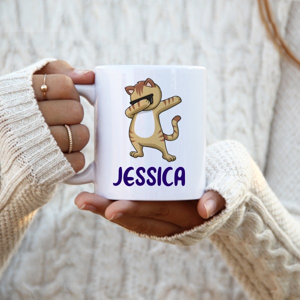 Custom Garfield Mug, Custom Garfield Cup, Garfield Mug Gift, Personalized Garfield Text, Garfield Cartoon Mug, Garfield Mug for Birthday