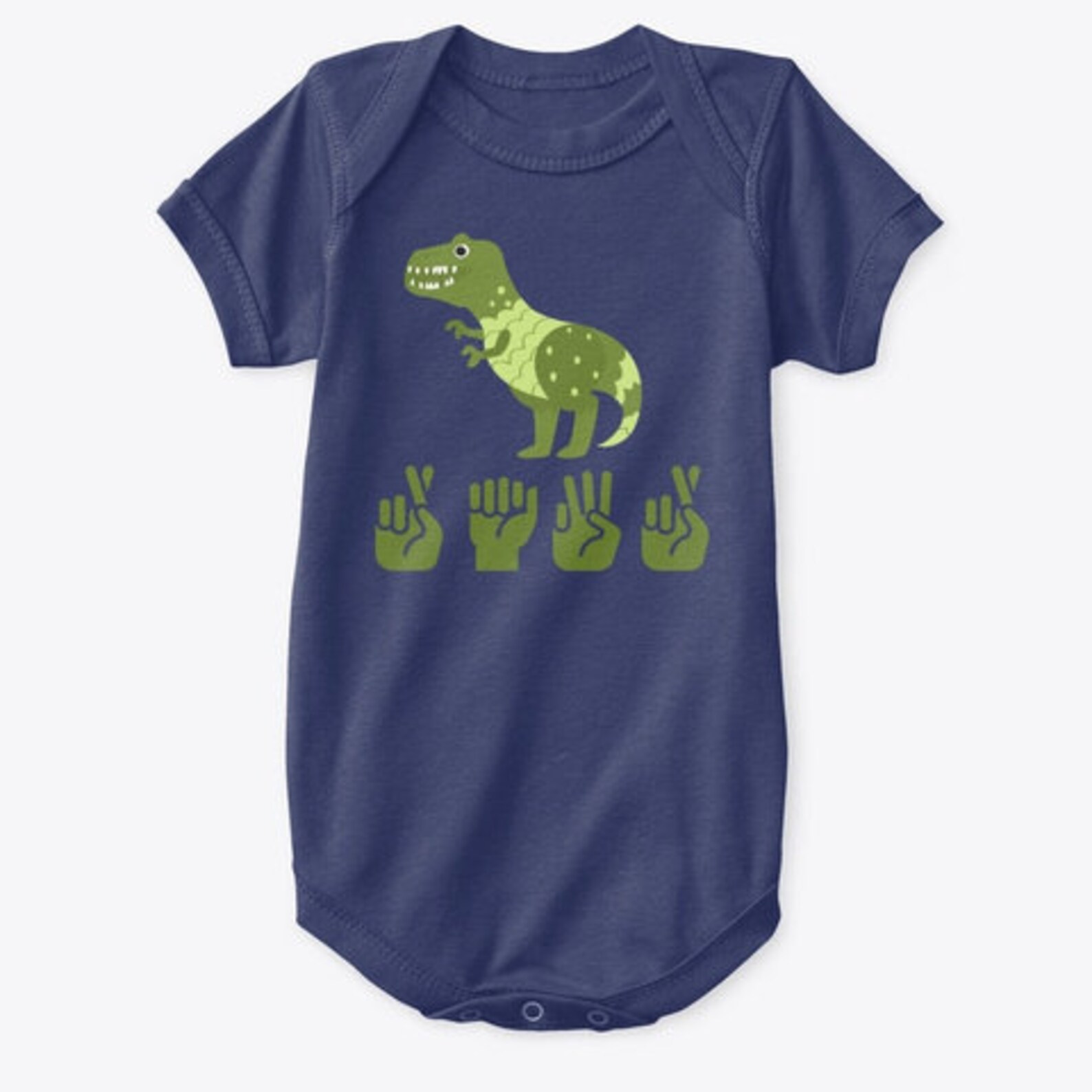 Baby Onesie ASL RAWR Kids Sign Language Dinosaur Trex Etsy
