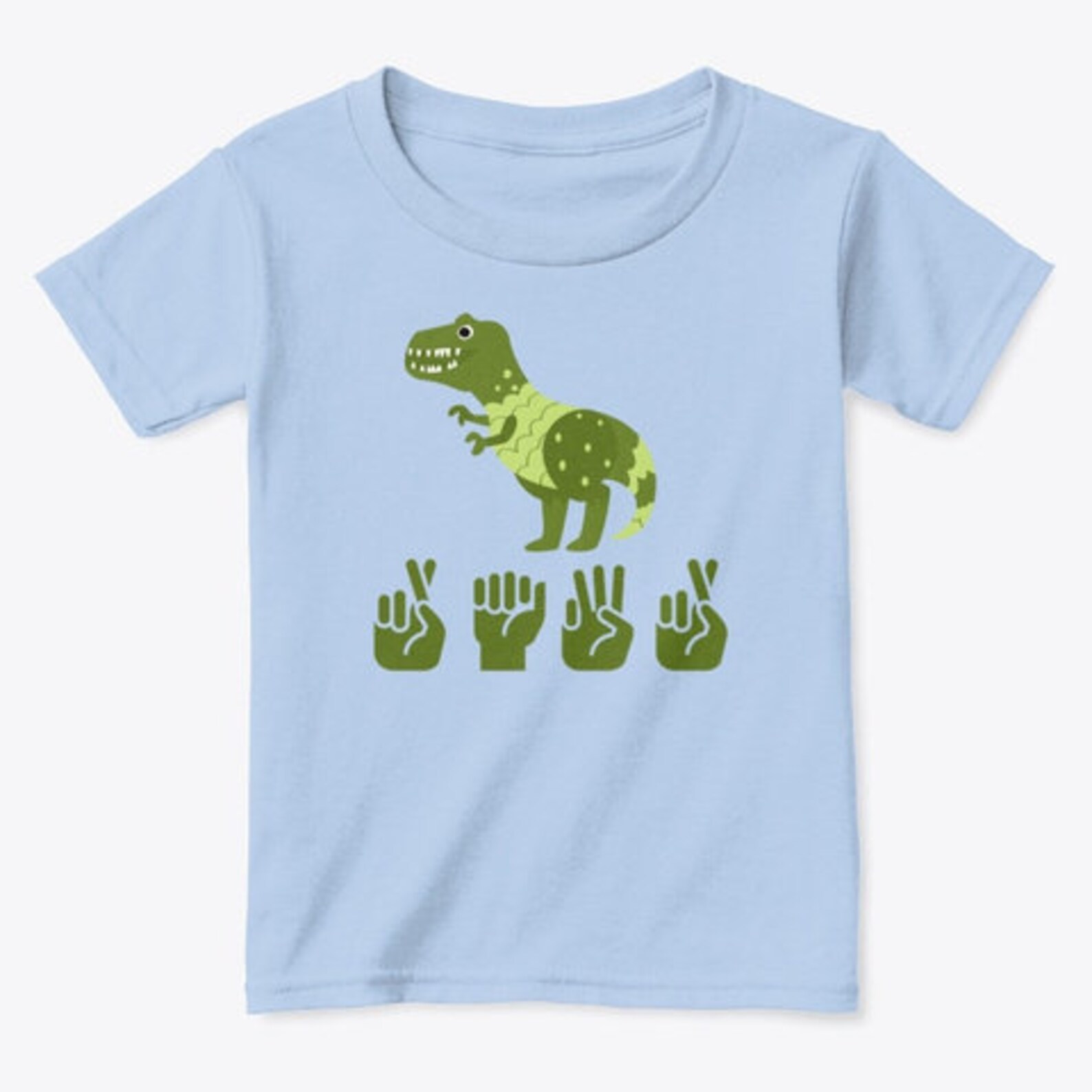 Toddler Tee ASL RAWR Kids Sign Language Dinosaur TRex Etsy