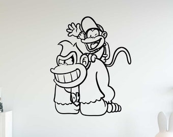 Donkey Kong Vinyl Decal - Etsy