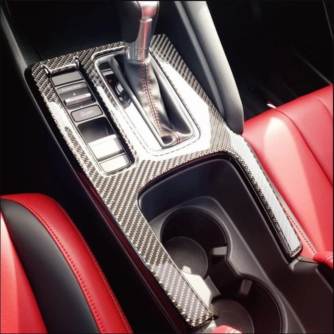 Fits ACURA INTEGRA 2023 2024 Real Carbon Fiber Center Console Overlay