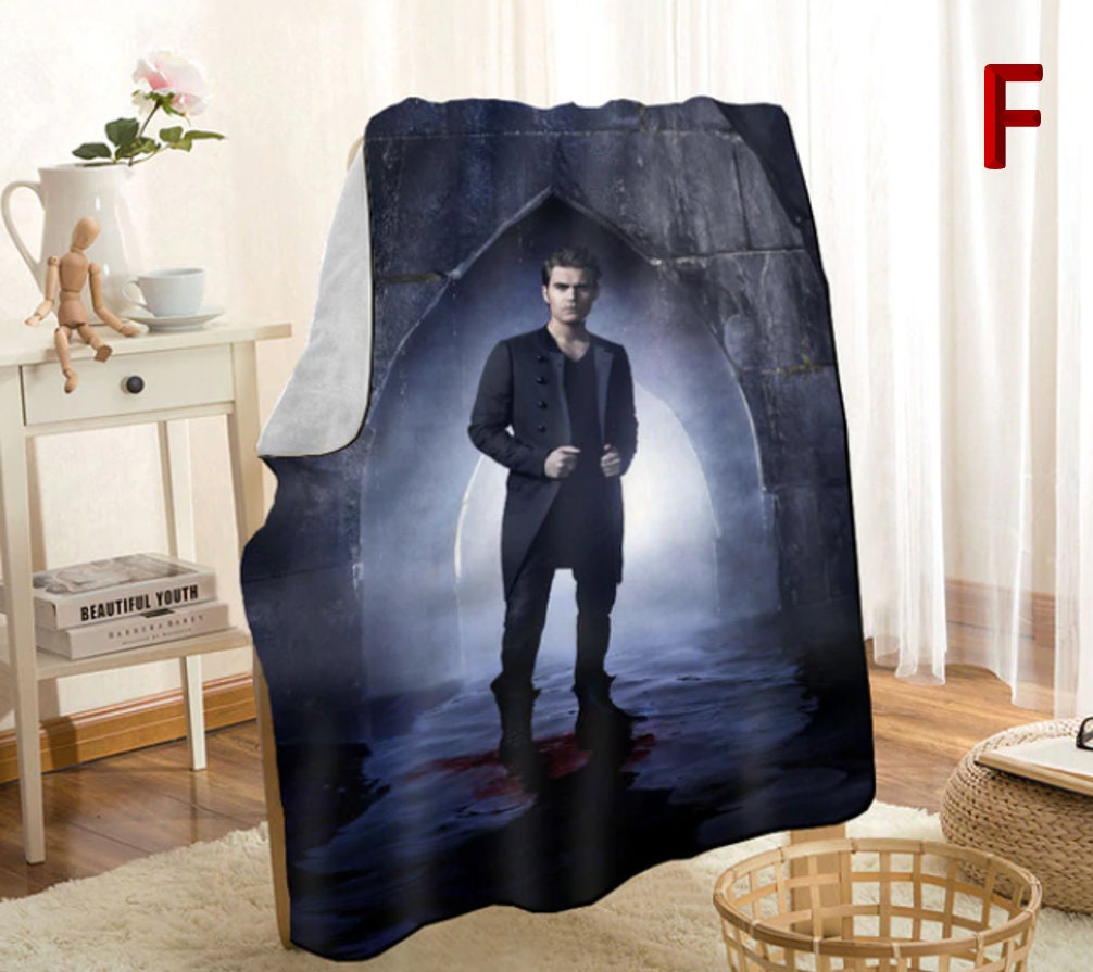 Vampire Diary TV Blankets 3D Printed Brass blanket Soft Etsy