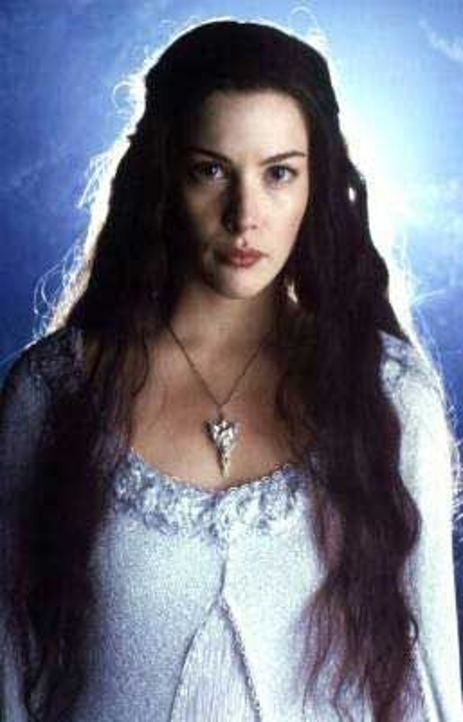 Genuine Silver lord of the rings Princess Arwen crystal Etsy