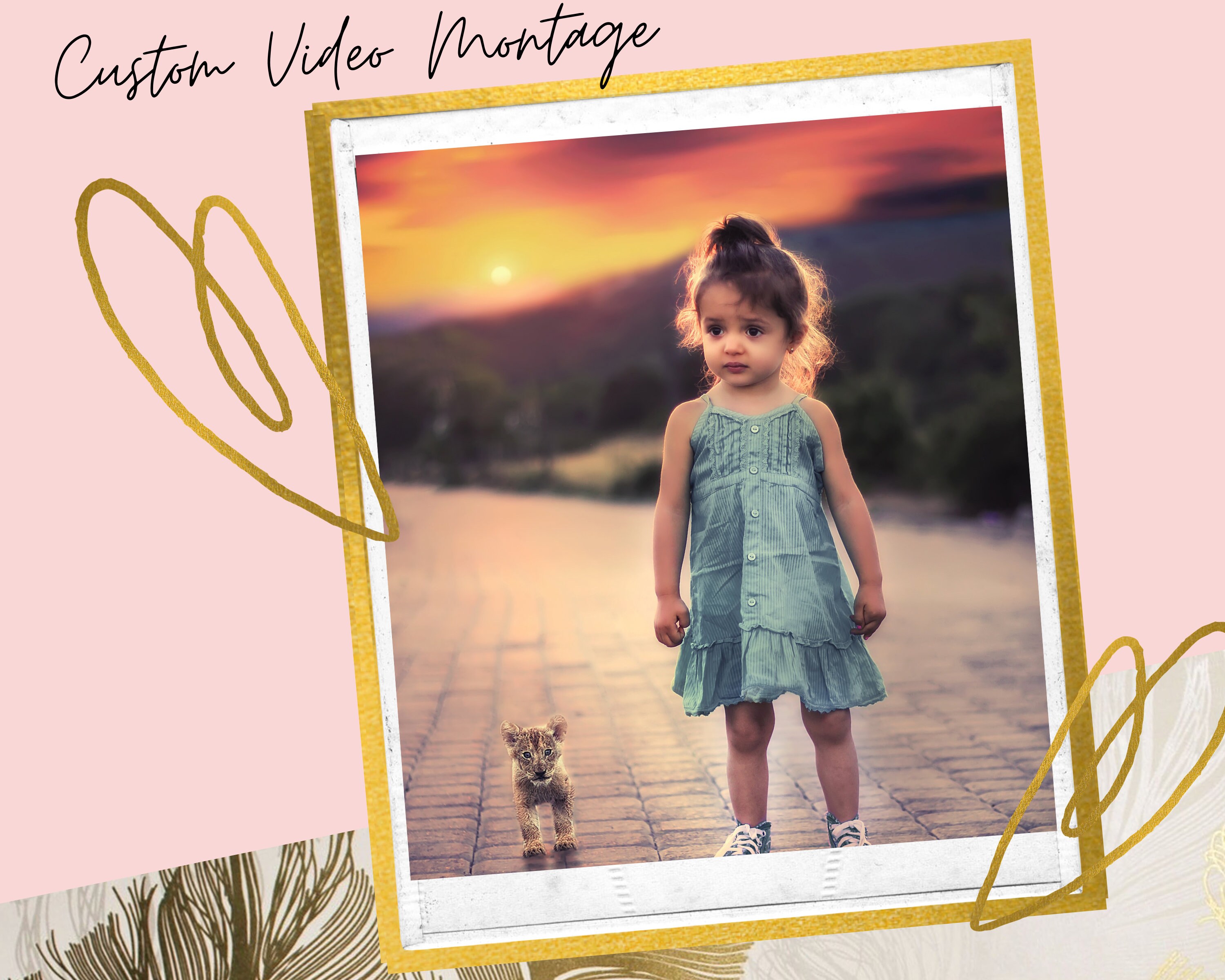 Birthday Slideshow Custom Birthday Video Montage Birthday Etsy