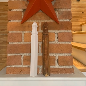 The Kim - Corner Plinth Block Modeled After Victorian Era Millwork - 3D Printed
