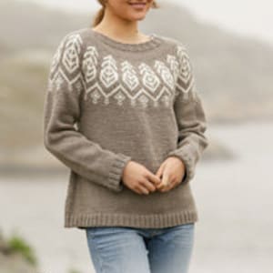 Soft Merino Wool Nordic / Fair-Isle Sweater MADE TO ORDER