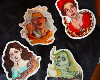 Pegatinas famosas de brujas