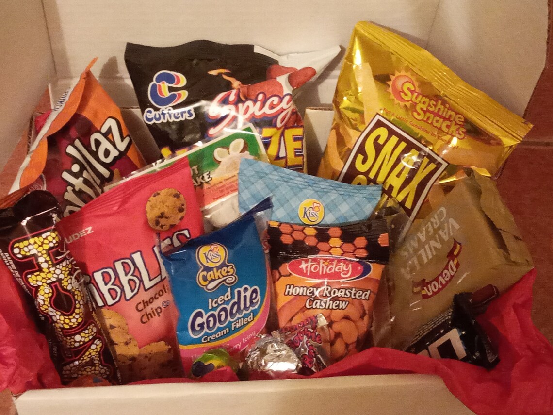 810 Snack N Box/Snack box/Trinidad Snacks/Caribbean Etsy