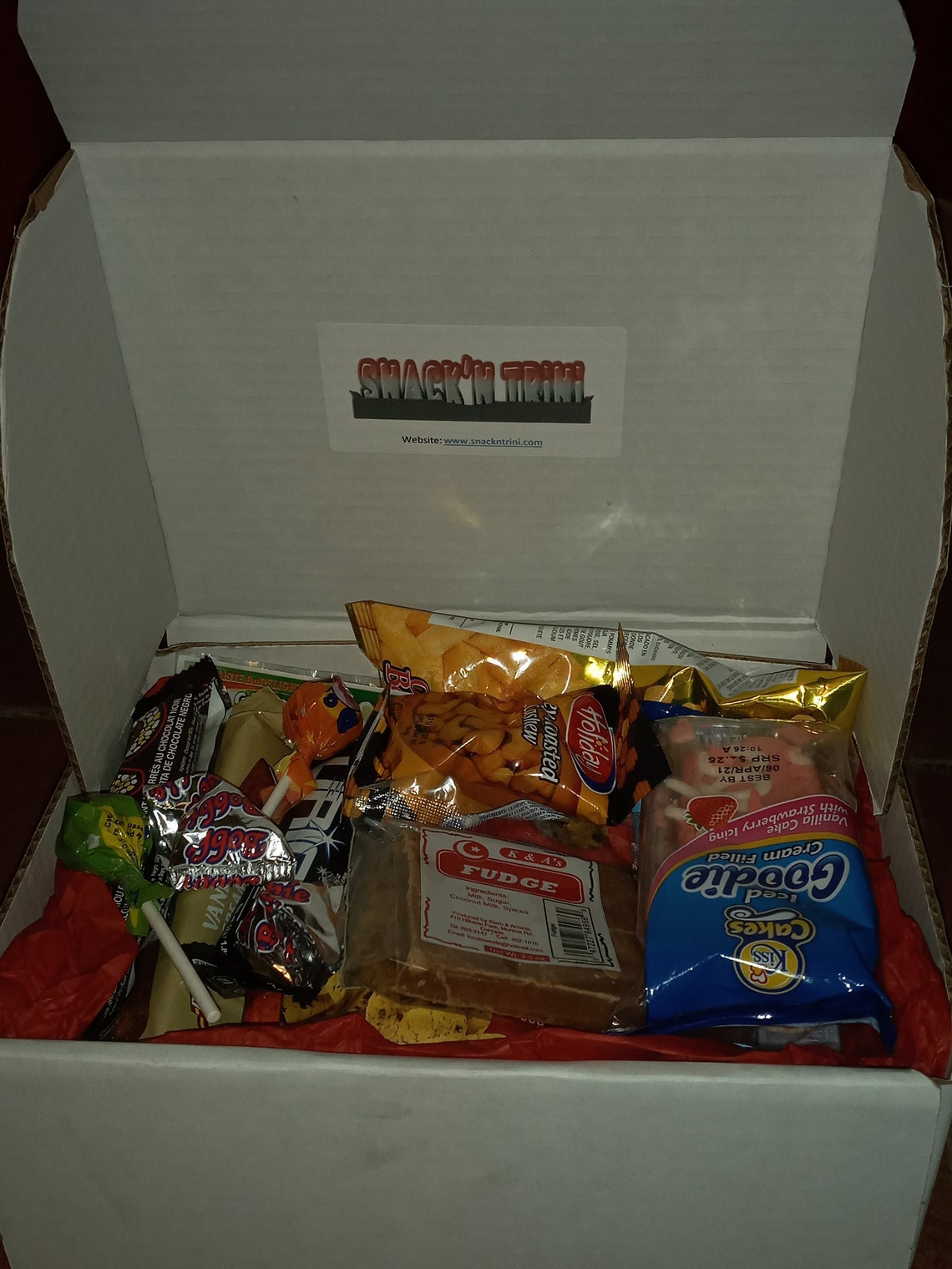 810 Snack N Box/Snack box/Trinidad Snacks/Caribbean Etsy